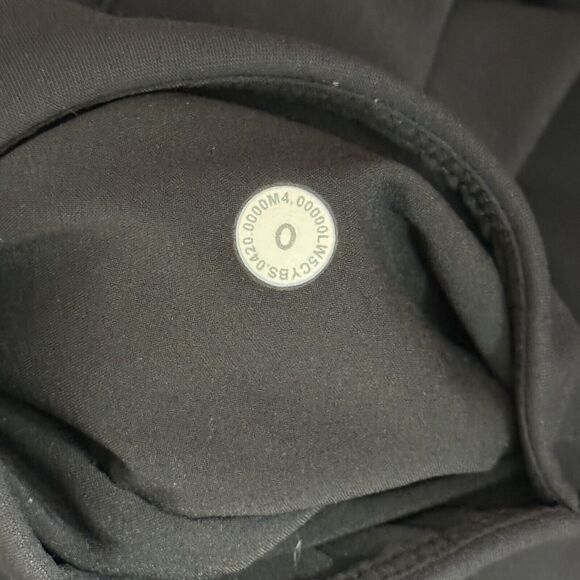 LULULEMON Here to There High-Rise 7/8 Pant 0 Black Active Office Skinny EUC B83 - Picture 6 of 6